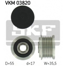 VKM 03820 SKF Механизм свободного хода генератора