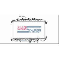 0204701 KUHLER SCHNEIDER Радиатор, охлаждение двигател