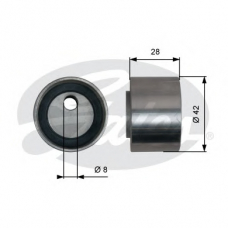 T41305 GATES Натяжной ролик, ремень ГРМ