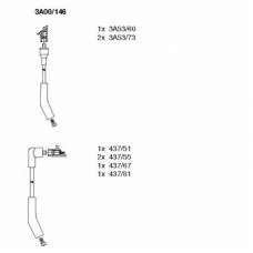 3A00/146 BREMI Комплект проводов зажигания