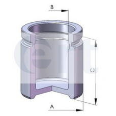 150280-C ERT Поршень, корпус скобы тормоза