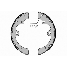 2513 RAICAM Комплект тормозных колодок