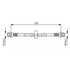 1 987 476 884 BOSCH Тормозной шланг