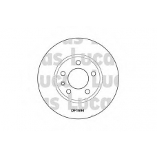 DF1694 TRW Тормозной диск