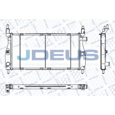 RA0020320 JDEUS Радиатор, охлаждение двигателя