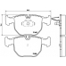 P 06 021 BREMBO Комплект тормозных колодок, дисковый тормоз