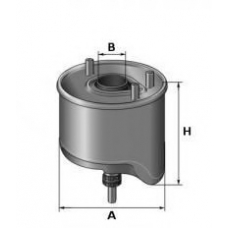 XN732 UNIFLUX FILTERS Топливный фильтр