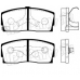 IBD-1606 IPS Parts Комплект тормозных колодок, дисковый тормоз