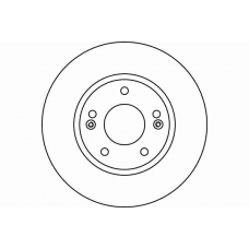 MDC1780 MINTEX Тормозной диск