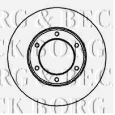 BBD4916 BORG & BECK Тормозной диск