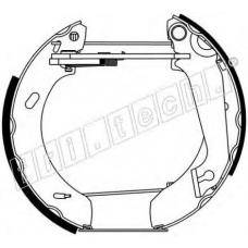 16265 fri.tech. Комплект тормозных колодок