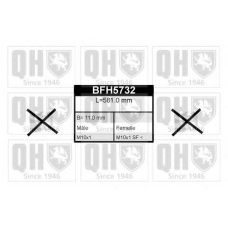 BFH5732 QUINTON HAZELL Тормозной шланг
