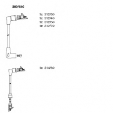 300/640 BREMI Комплект проводов зажигания