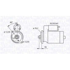 063521210260 MAGNETI MARELLI Стартер