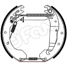 151-175 CIFAM Комплект тормозных колодок