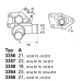 3356.80D WAHLER Термостат, охлаждающая жидкость