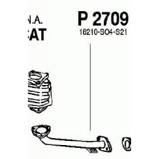 P2709 FENNO Труба выхлопного газа