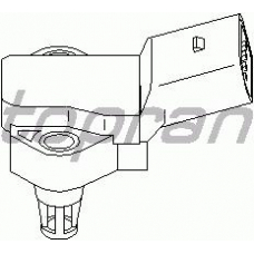 111 424 TOPRAN Датчик, давление во впускном газопроводе