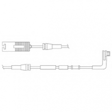 LZ0206 DELPHI Контрольный контакт, контроль слоя тормозных колод