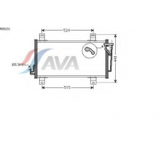 MZ5231 AVA Конденсатор, кондиционер