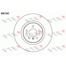 BS7293 FTE Тормозной диск
