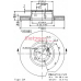 24992 V METZGER Тормозной диск