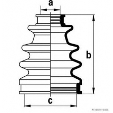 600000065560 MAGNETI MARELLI Комплект пылника, приводной вал