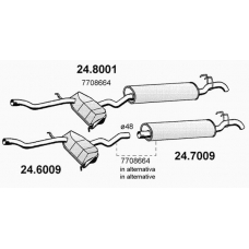 24.7009 ASSO Глушитель выхлопных газов конечный