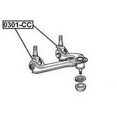 0301-CC ASVA Подвеска, рычаг независимой подвески колеса