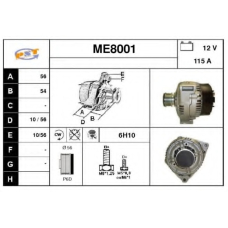 ME8001 SNRA Генератор