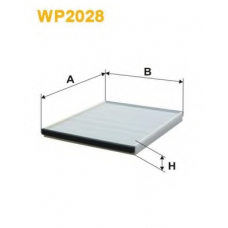 WP2028 WIX Фильтр, воздух во внутренном пространстве