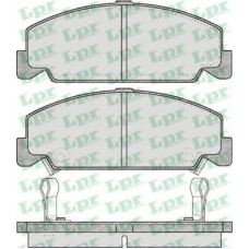 05P551 LPR Комплект тормозных колодок, дисковый тормоз