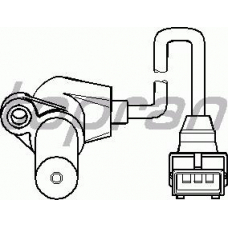 205 894 TOPRAN Датчик частоты вращения, управление двигателем
