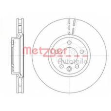 61420.10 METZGER Тормозной диск