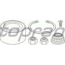103 056 TOPRAN Комплект подшипника ступицы колеса