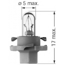 712017 BERU Лампа накаливания, освещение щитка приборов