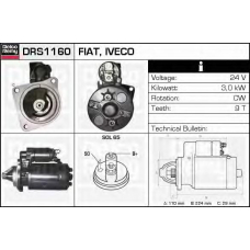 DRS1160 DELCO REMY Стартер