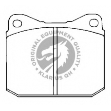 BP568 QH Benelux Комплект тормозных колодок, дисковый тормоз