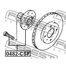 0482-CSF FEBEST Ступица колеса