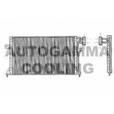 101740 AUTOGAMMA Конденсатор, кондиционер