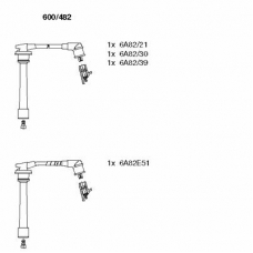 600/482 BREMI Комплект проводов зажигания