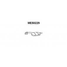 ME50229 VENEPORTE Средний глушитель выхлопных газов