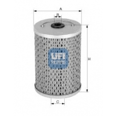 26.609.00 UFI Топливный фильтр