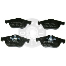12130 OPTIMAL Комплект тормозных колодок, дисковый тормоз