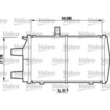 732473 VALEO Радиатор, охлаждение двигателя