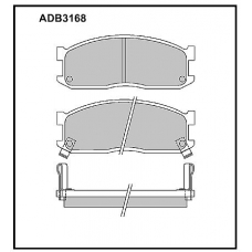 ADB3168 Allied Nippon Тормозные колодки