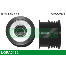 LOPA0132 TRW Механизм свободного хода генератора