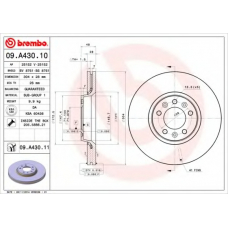 BS 8761 BRECO Тормозной диск