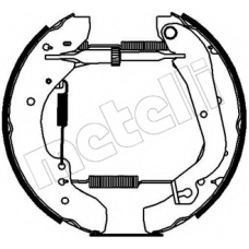 51-0138 METELLI Комплект тормозных колодок