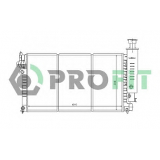 PR 0540A1 PROFIT Радиатор, охлаждение двигателя